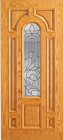 Wood Entry Doors - Entry Wood Door with Lite 