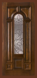 Entry Prehung Arched Glaze Single Door