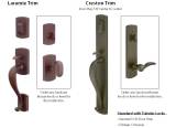 Hardware - Sandcast Bronze Tubular Handleset