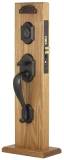 Hardware - Entry Handlesets - Denver Mortise Sandcast Bronze Handleset