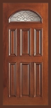 Doors - Wood Entry Doors - Entry Prehung Eye Brow Wood Door