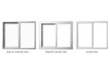3 sliding windows 