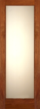 Doors - Wood Doors - Decorative White Lami Glass Door 