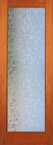 Doors - Wood Doors - Decorative Contempo Glass Door 