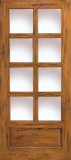 Doors - Wood Doors - Western Wood Door with 8 Lites