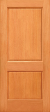 Doors - Wood Doors - Budget 2 Panel Wood Door