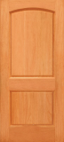 Doors - Wood Doors - Budget 2 Panel Wood Door with Arched Top