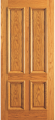 Doors - Wood Entry Doors - Entry 4 Plain Panel Wood Door