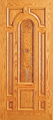 Doors - Wood Entry Doors - Entry Wood Door with Plain Panel