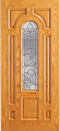 Doors - Wood Entry Doors - Entry Wood Door with Lite 