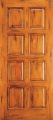 Doors - Wood Entry Doors - Western 8 Panel Wood Door 