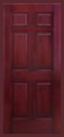 Other Doors - Entry Prehung 6 Panel Textured Fiberglass Door