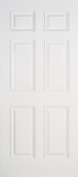 6 Panel Smooth Fiberglass