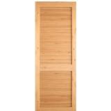 Interior Louver Knotty Alder Wood Door 