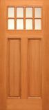 Budget Wood Door with 8 Lites