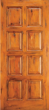 Western 8 Panel Wood Door 