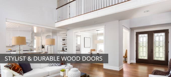 Stylish Solid Wood Doors