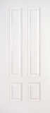 3/4 Four Panel Smooth Fiberglass