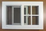 Vinyl slide window with Grille on one side