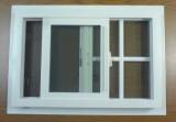 Vinyl slide window with Grille on one side